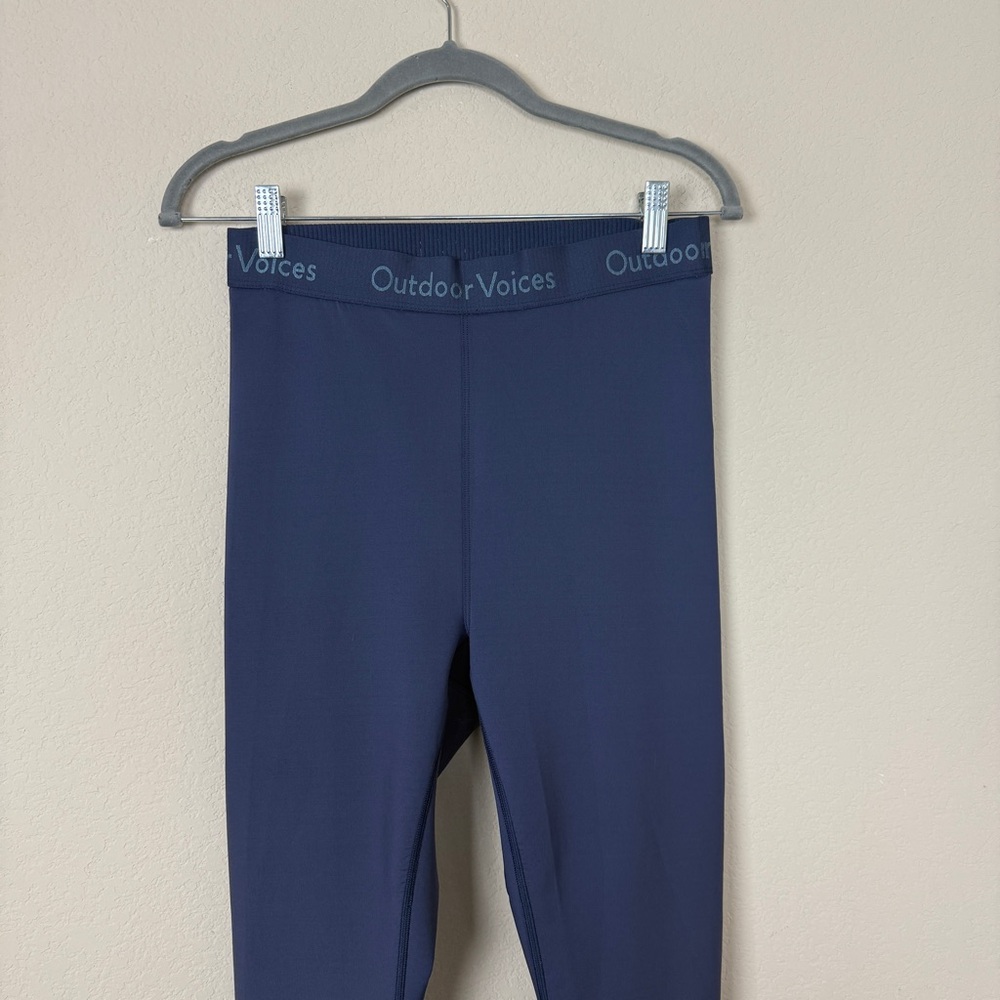 Outdoor Voices Smooth 7/8 high rise Legging in dark sky Size Medium - Picture 4 of 9